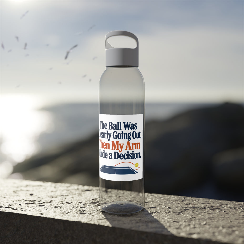 The Ball Was Clearly Going Out. Then My Arm Made a Decision. | Pickleball Water Bottle Gift | Banterpip
