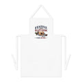 Funny Christmas Baking Apron, Festive Quality Control, Adult White Cook Gift