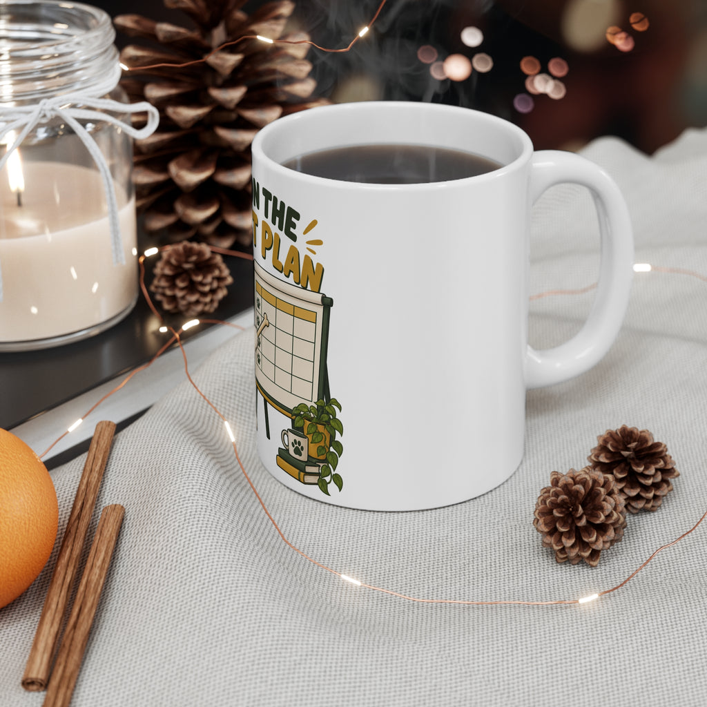 Paws on the Project Plan | Funny Dog Owner Mug | Banterpip
