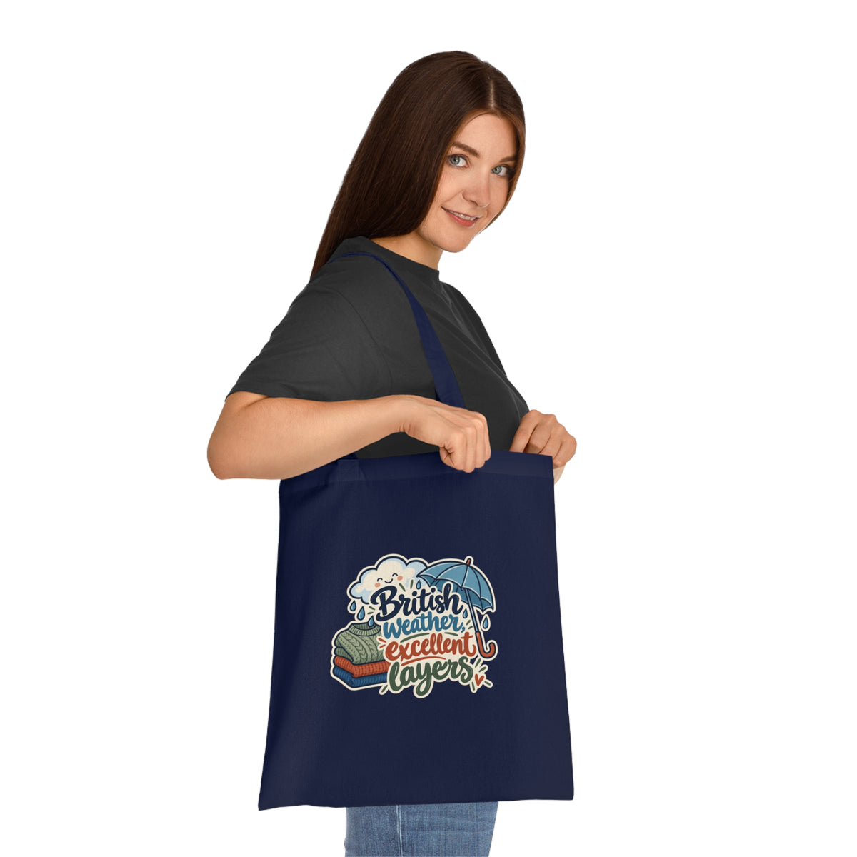 British weather, excellent layers | Original Tote Gift | Banterpip
