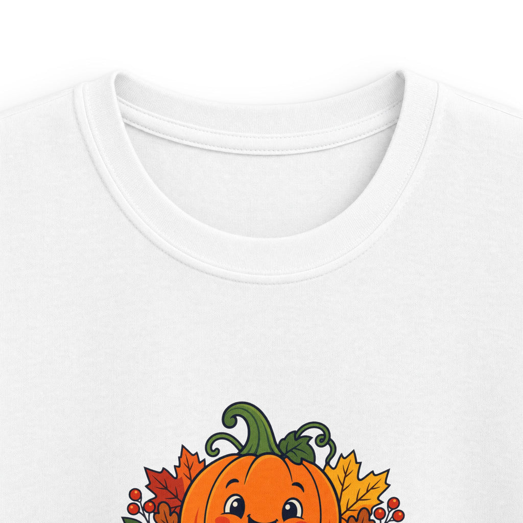 Personalised Pumpkin Kids T-Shirt | Custom Name Autumn Halloween Gift | Banterpip