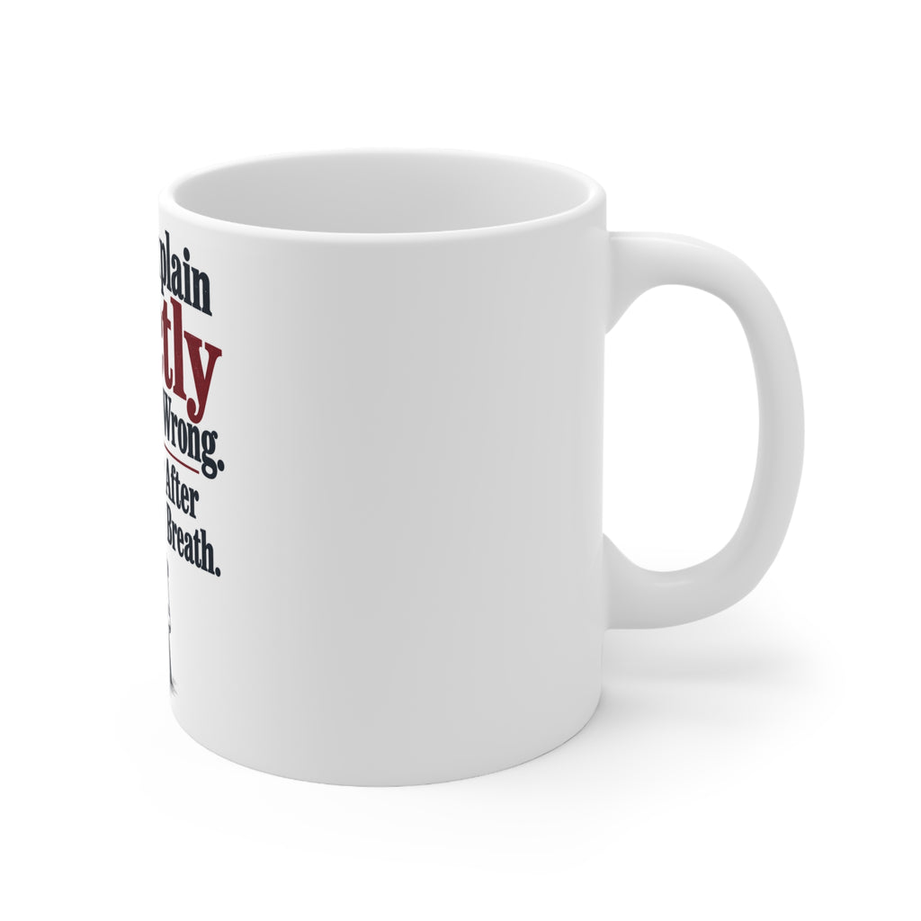 I Could Explain Exactly What Went Wrong. Preferably After Catching My Breath. | Funny Boxing Mug | Banterpip