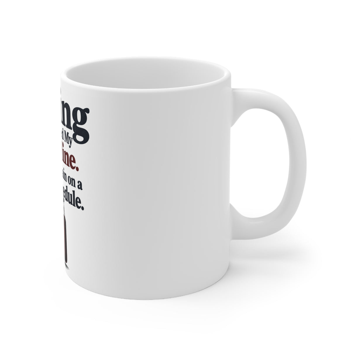 Boxing Has Improved My Discipline. I Now Complain on a Strict Schedule. | Funny Boxing Mug | Banterpip