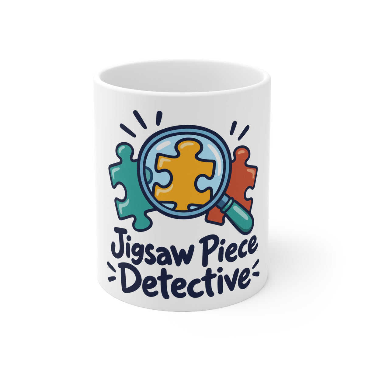 Jigsaw Piece Detective | Original Mug Gift | Banterpip