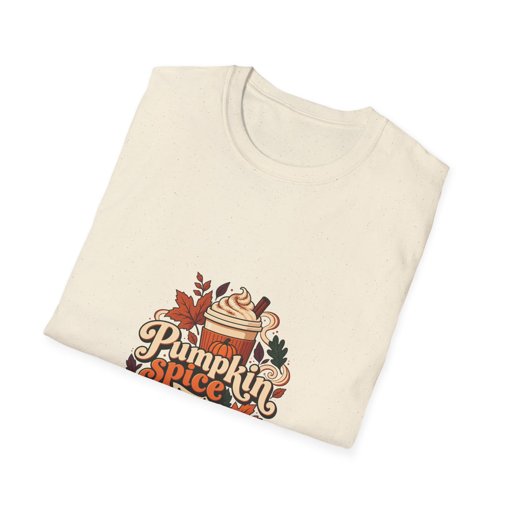 Pumpkin Spice and Questionable Advice T-Shirt | Funny Autumn Coffee Gift | Banterpip