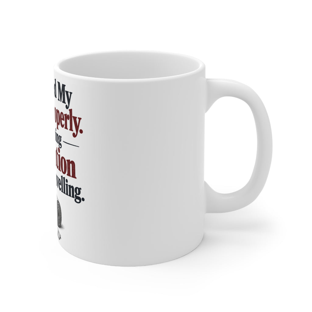 I Wrapped My Hands Properly. My Training Motivation Is Still Unravelling. | Funny Boxing Mug | Banterpip