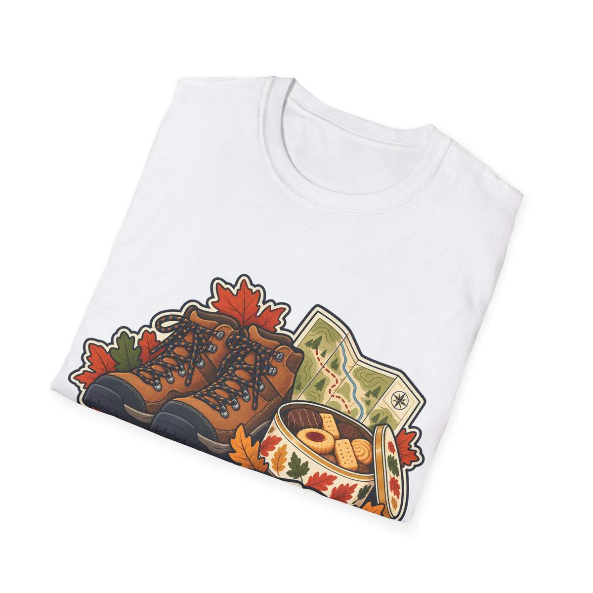 October Walks, Extra Snacks | Original T-Shirt | Autumn Gift | Banterpip