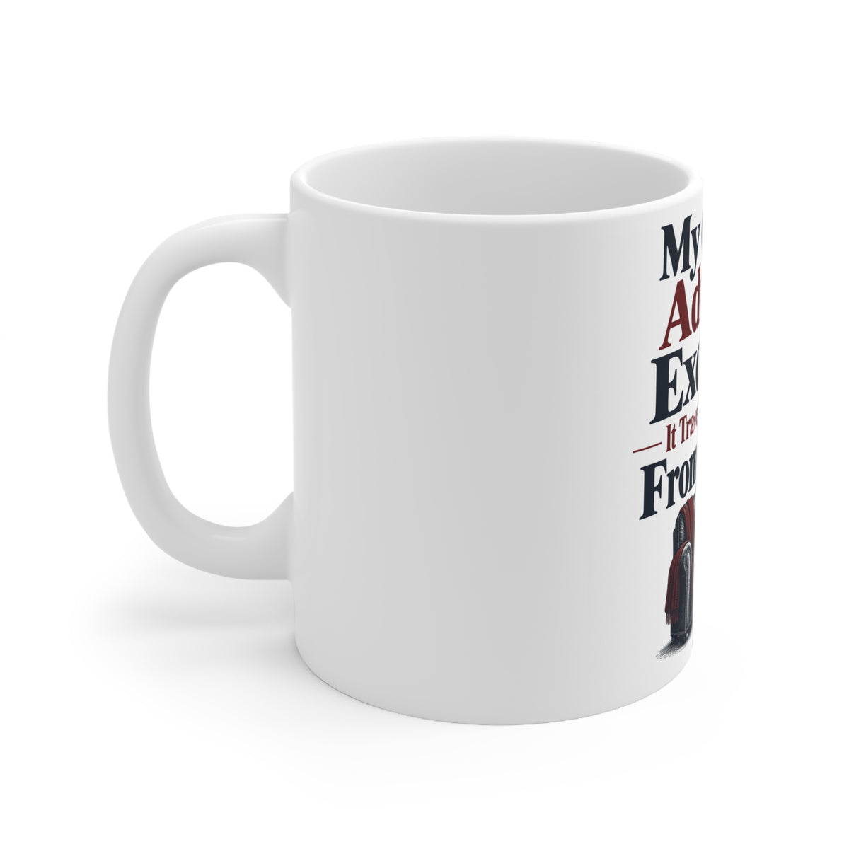 My Corner Advice Is Excellent. It Travels Very Safely From the Sofa. | Funny Boxing Mug | Banterpip
