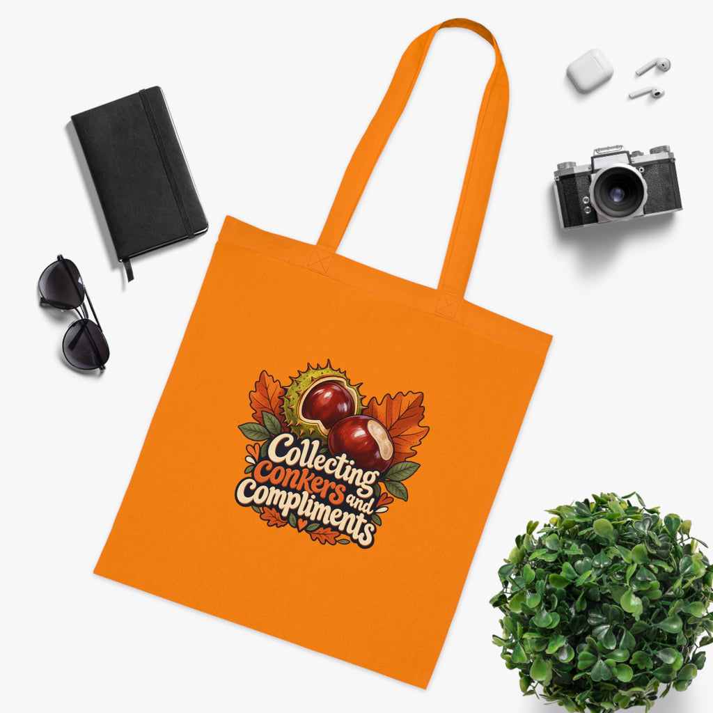 Collecting conkers and compliments | Original Tote Gift | Banterpip