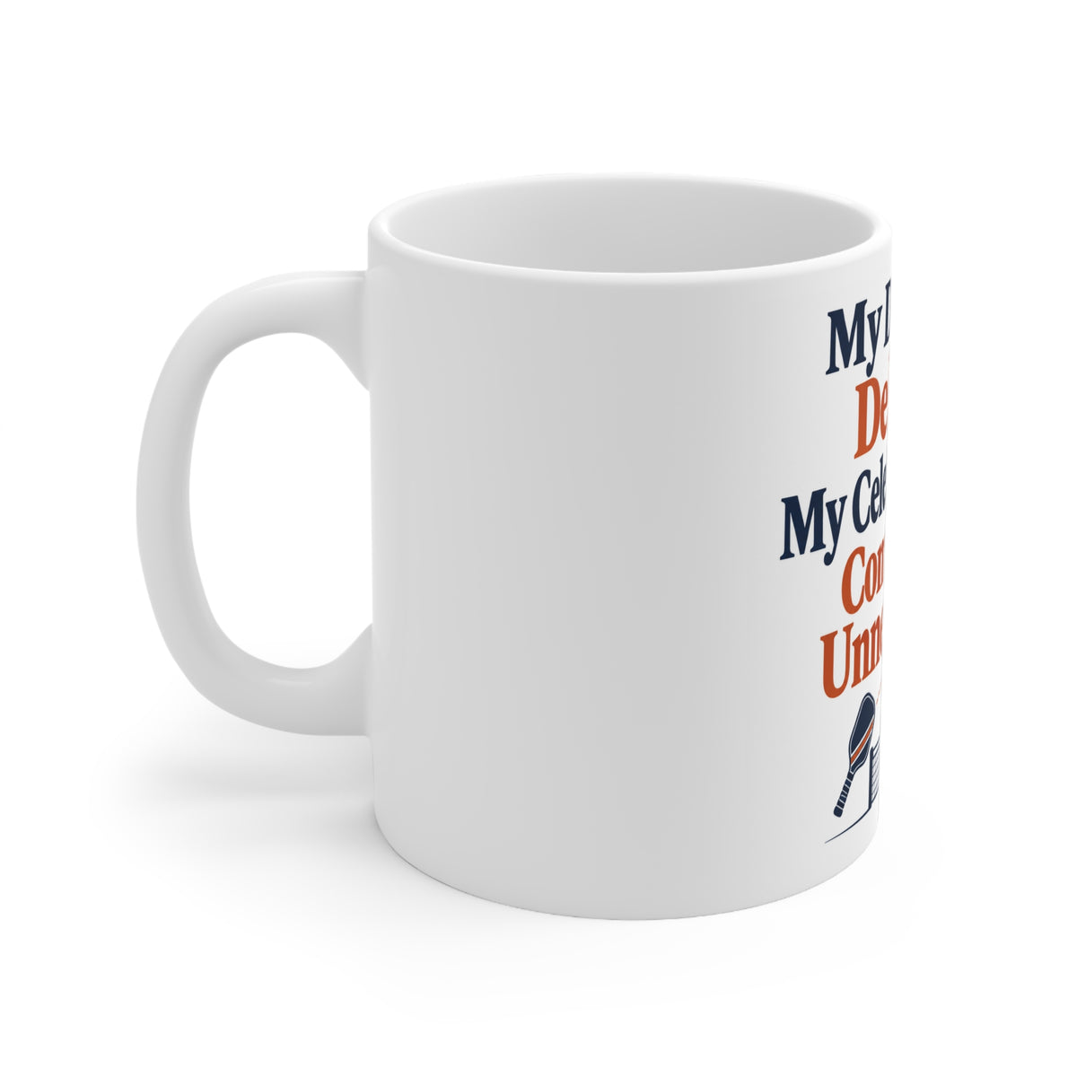My Dink Was Delicate. My Celebration Was Completely Unnecessary. | Funny Pickleball Mug | Banterpip
