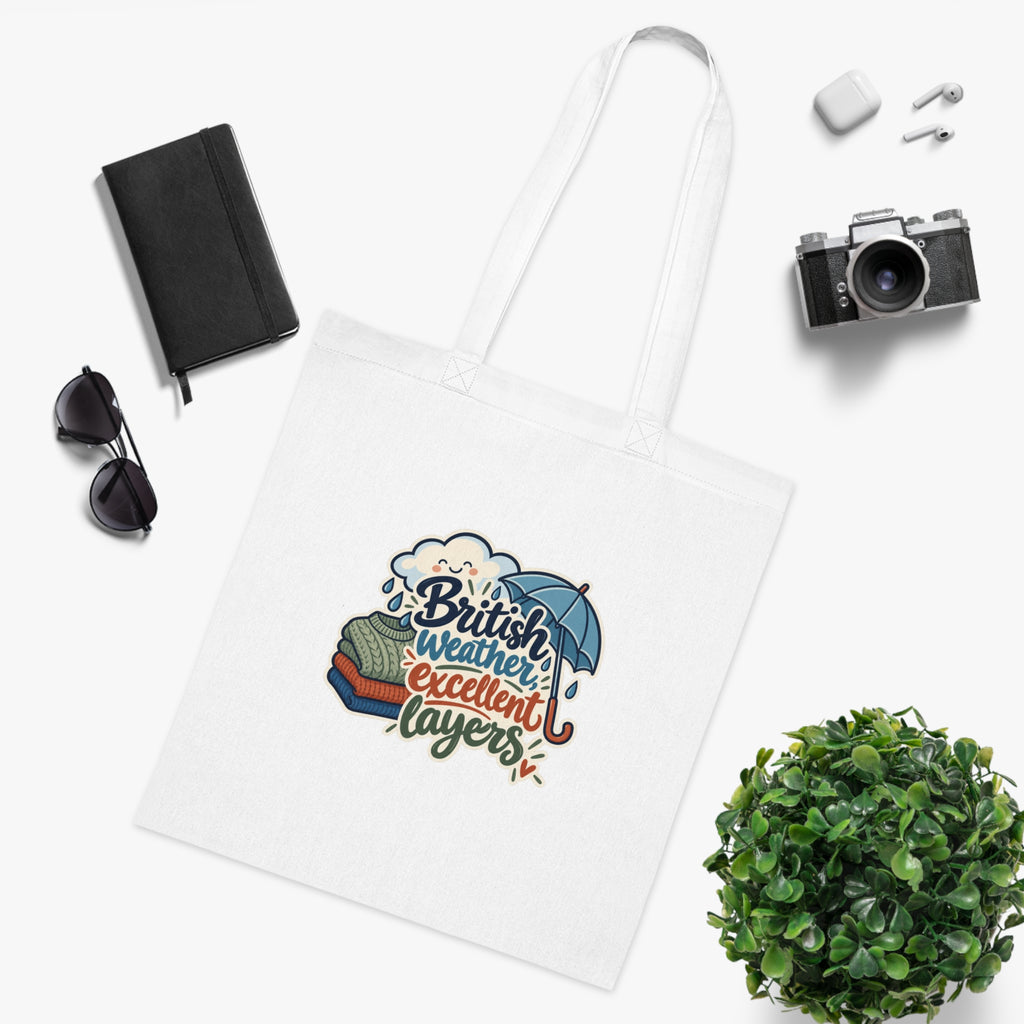 British weather, excellent layers | Original Tote Gift | Banterpip