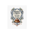 Kitchen Rules Art Print, Feed People Share Stories, Funny Dining Room Gift, 9 x 11 Inch Unframed