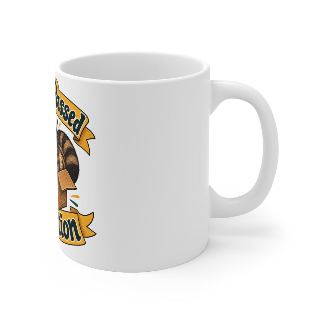 The Box Passed Inspection | Funny Cat Owner Mug | Banterpip