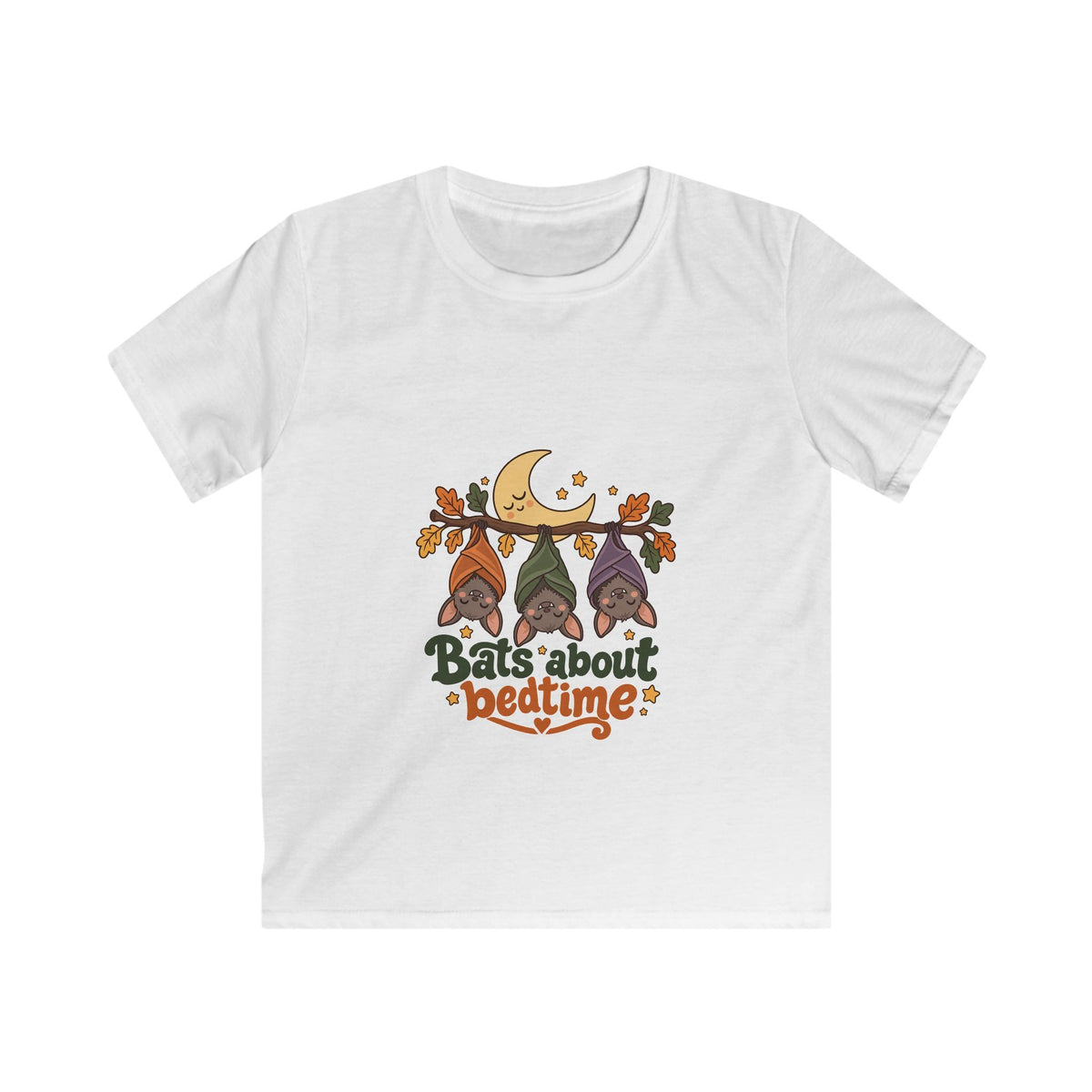 Bats about bedtime | Original Kids Tee Gift | Banterpip