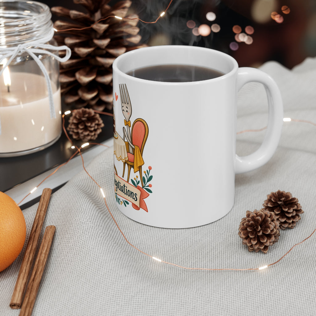 Last Slice Negotiations | Funny Birthday Mug Gift | Banterpip