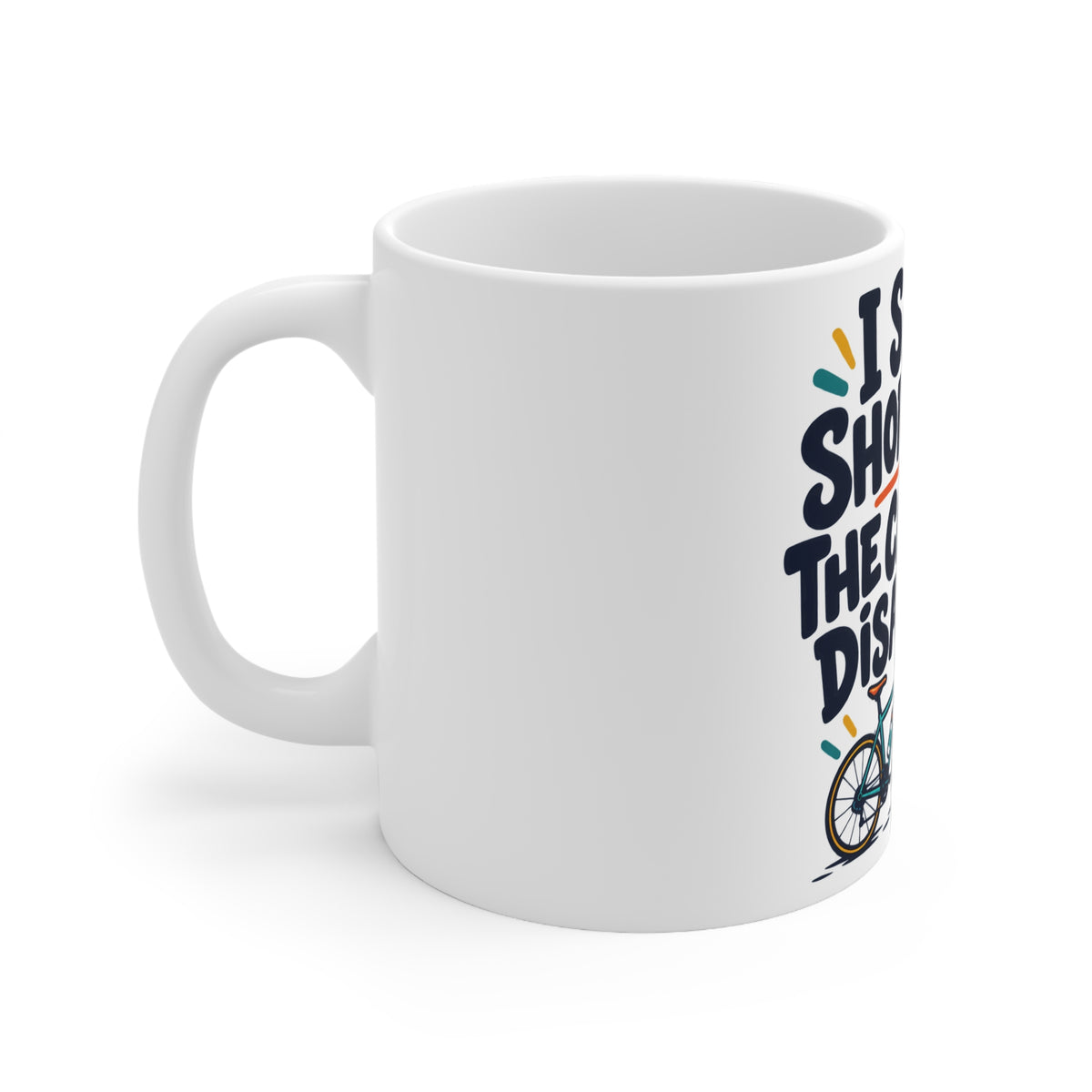 I Said a Short Ride. The Cake Stop Disagreed. | Funny Cycling Mug | Banterpip