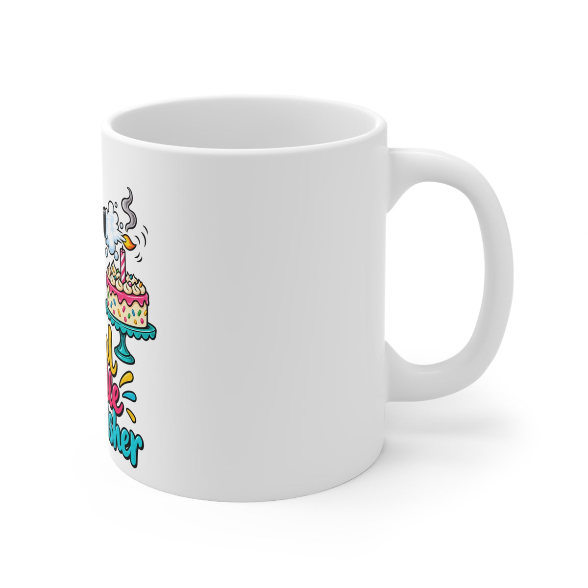 Official Candle Extinguisher | Funny Birthday Mug Gift | Banterpip