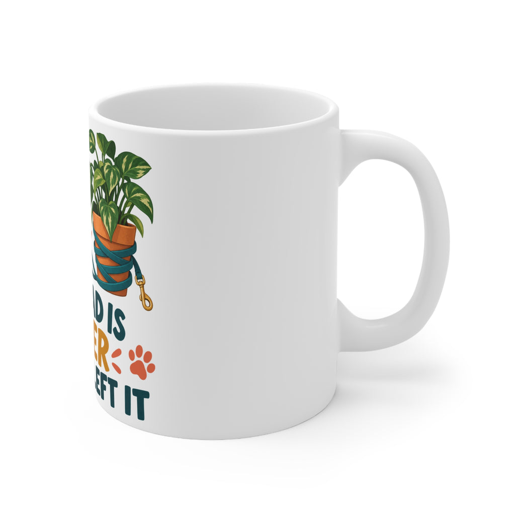 The Lead Is Never Where I Left It | Funny Dog Owner Mug | Banterpip