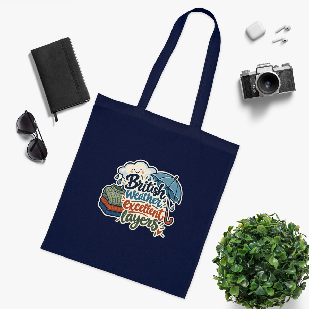 British weather, excellent layers | Original Tote Gift | Banterpip
