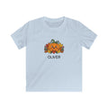 Personalised Pumpkin Kids T-Shirt | Custom Name Autumn Halloween Gift | Banterpip