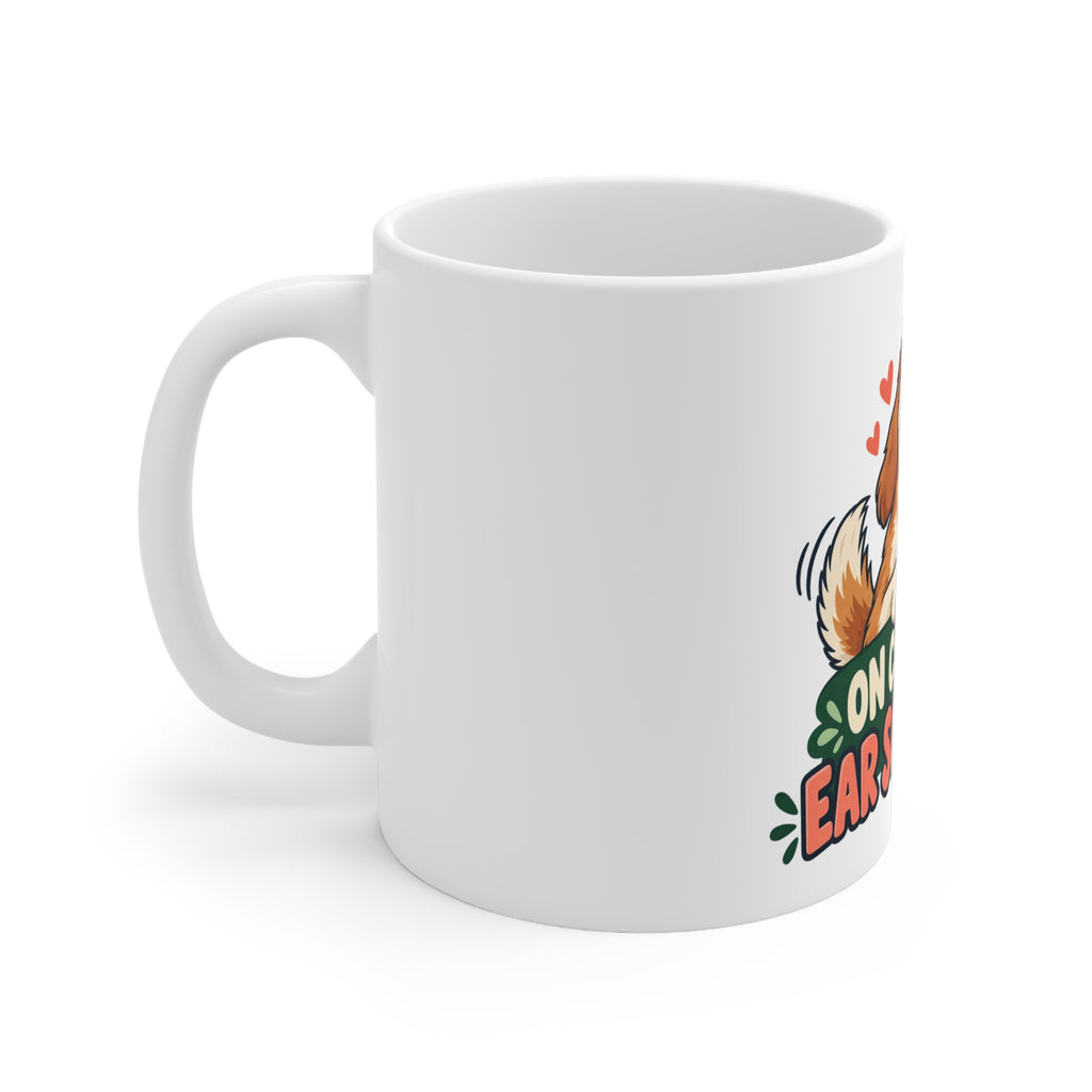 On Call for Ear Scratches | Funny Dog Owner Mug | Banterpip
