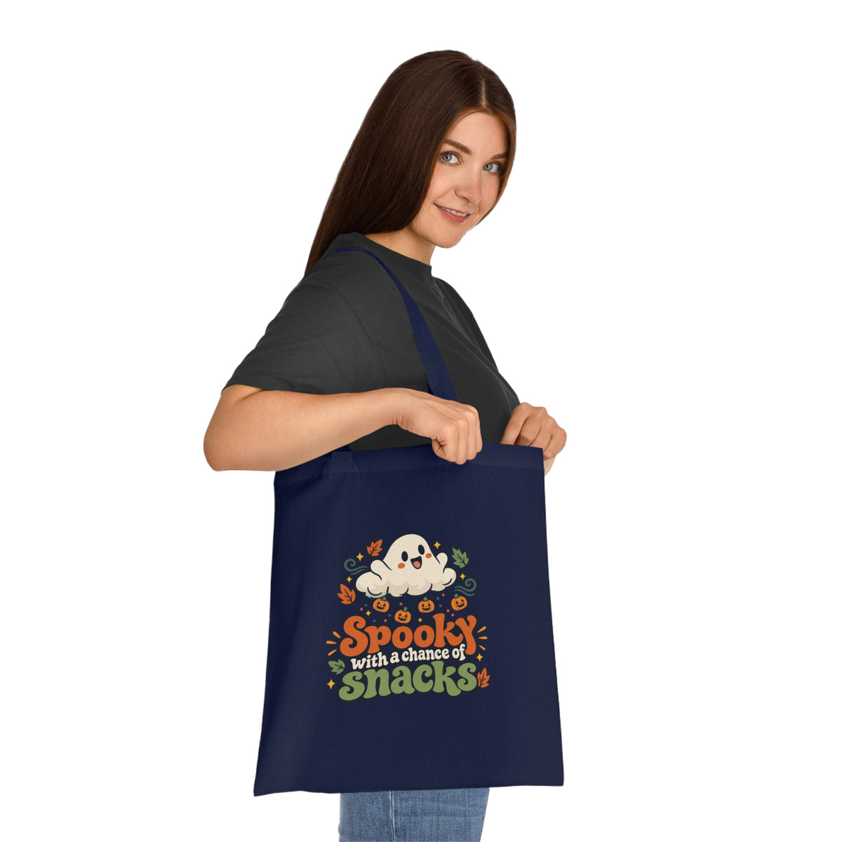 Spooky with a chance of snacks | Original Tote Gift | Banterpip