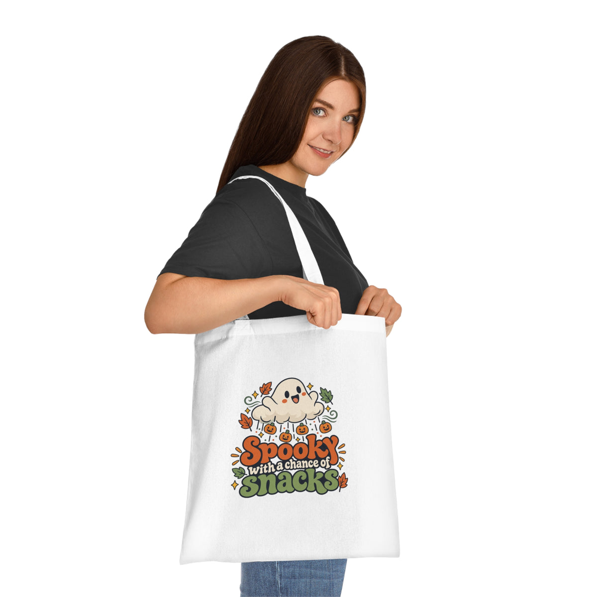 Spooky with a chance of snacks | Original Tote Gift | Banterpip