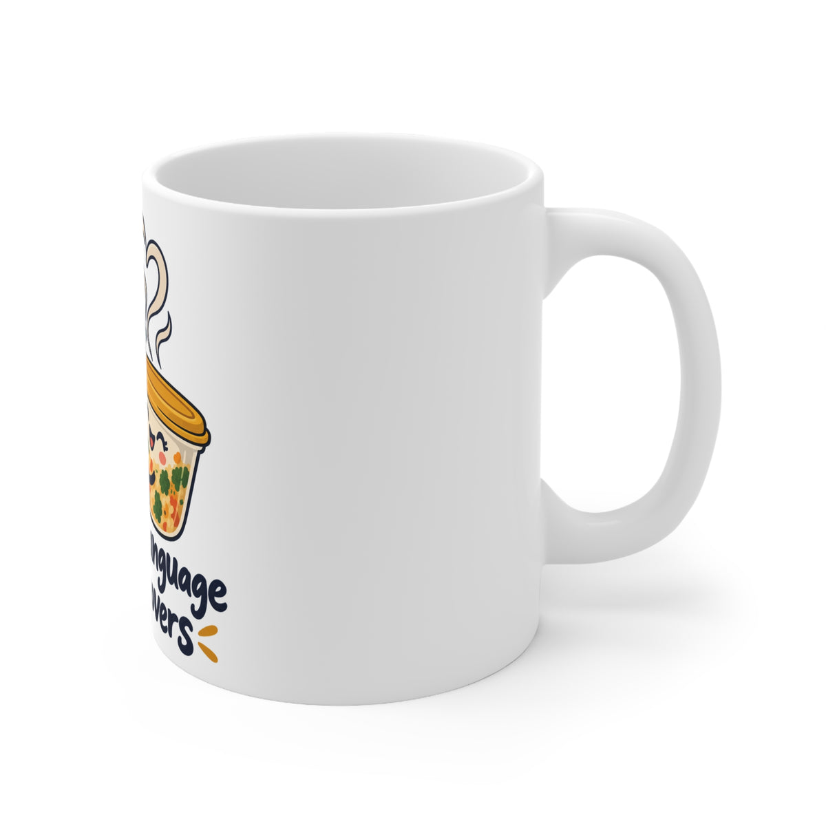 Our Love Language Has Leftovers | Funny Partner Mug Gift | Banterpip