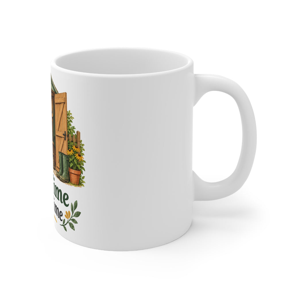 Shed Time Is My Time | Funny Gardening Mug | Banterpip