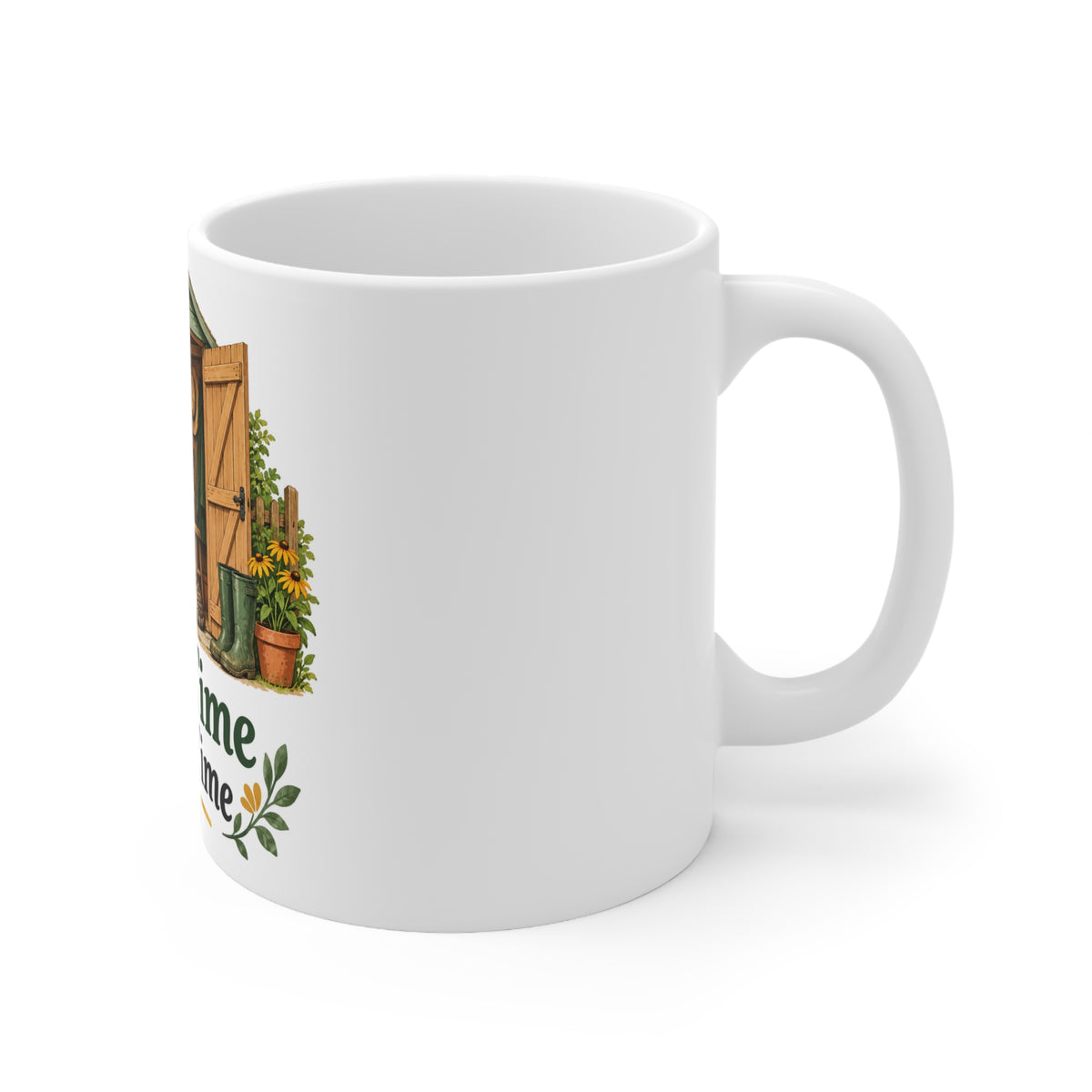Shed Time Is My Time | Funny Gardening Mug | Banterpip