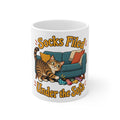 Socks Filed Under the Sofa | Funny Cat Owner Mug | Banterpip