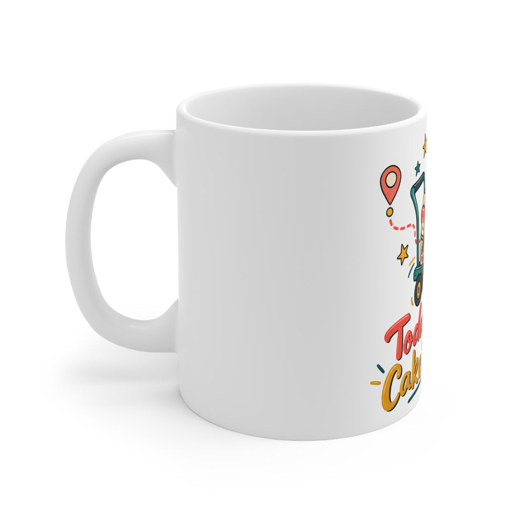 Cake Logistics Birthday Plan | Funny Birthday Mug Gift | Banterpip