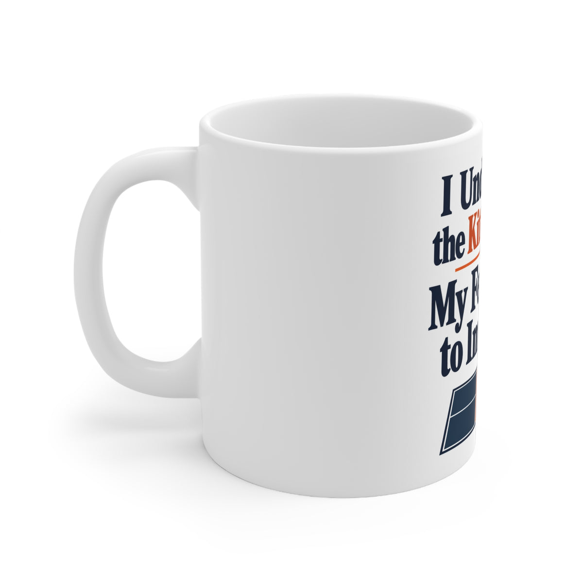 I Understand the Kitchen Rule. My Feet Prefer to Improvise. | Funny Pickleball Mug | Banterpip