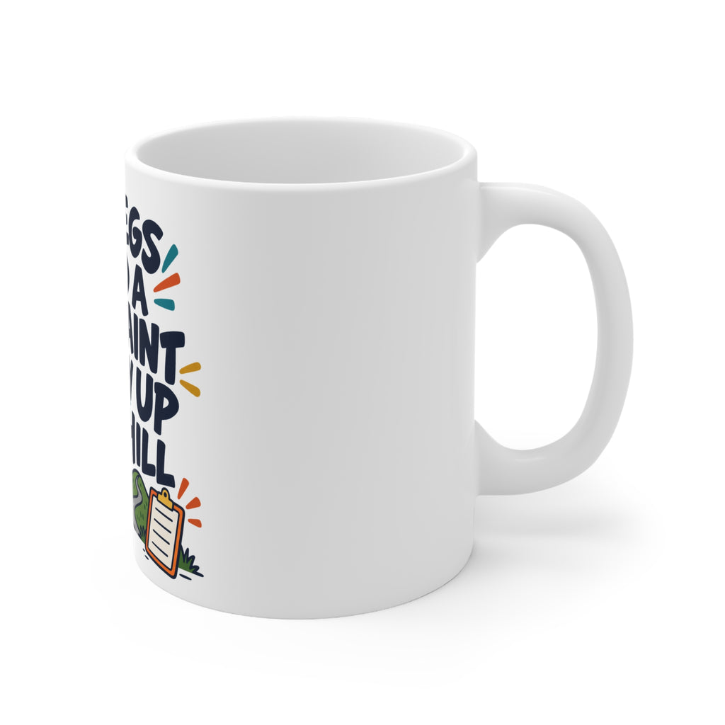 My Legs Filed a Complaint Halfway Up This Hill | Funny Cycling Mug | Banterpip