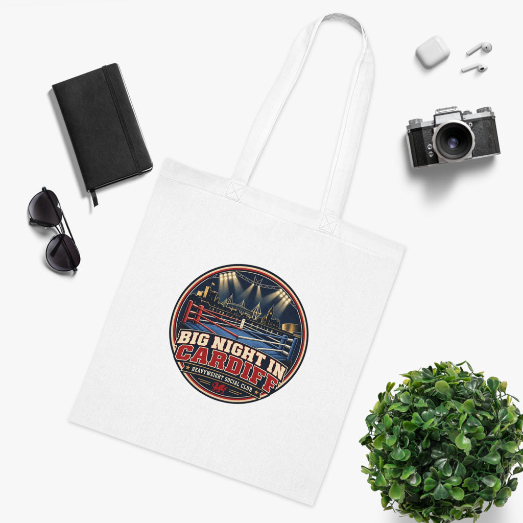 Big Night in Cardiff | Heavyweight Boxing Tote Bag | Banterpip