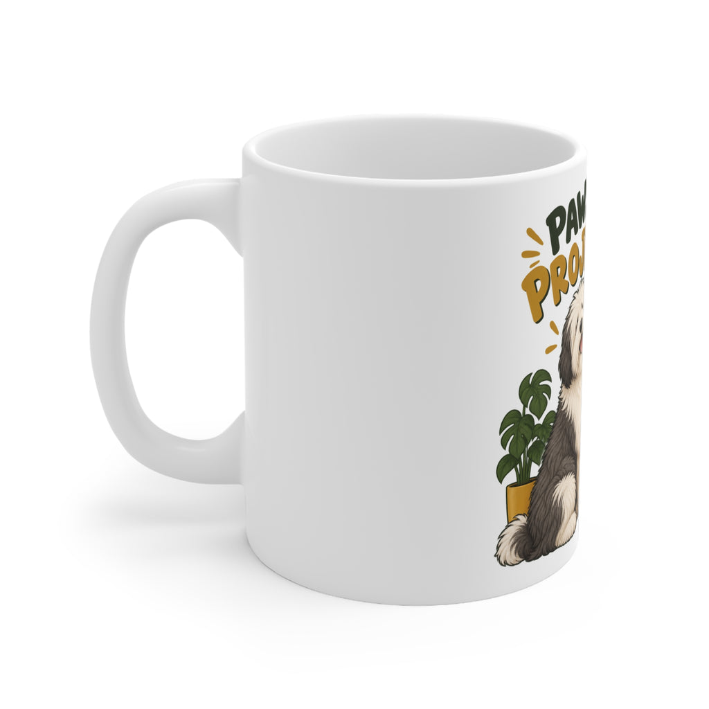 Paws on the Project Plan | Funny Dog Owner Mug | Banterpip