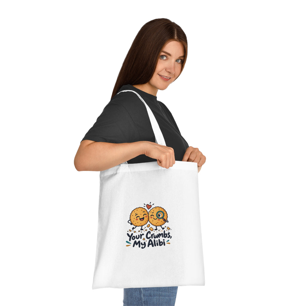 Your Crumbs, My Alibi | Partner Humour Tote Bag Gift | Banterpip