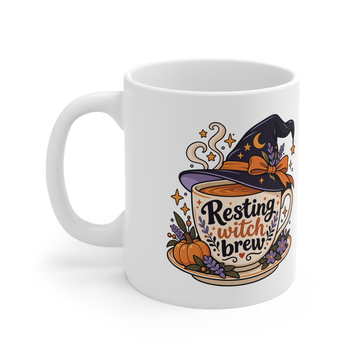 Resting Witch Brew Mug | Funny Halloween Tea and Coffee Gift | Banterpip