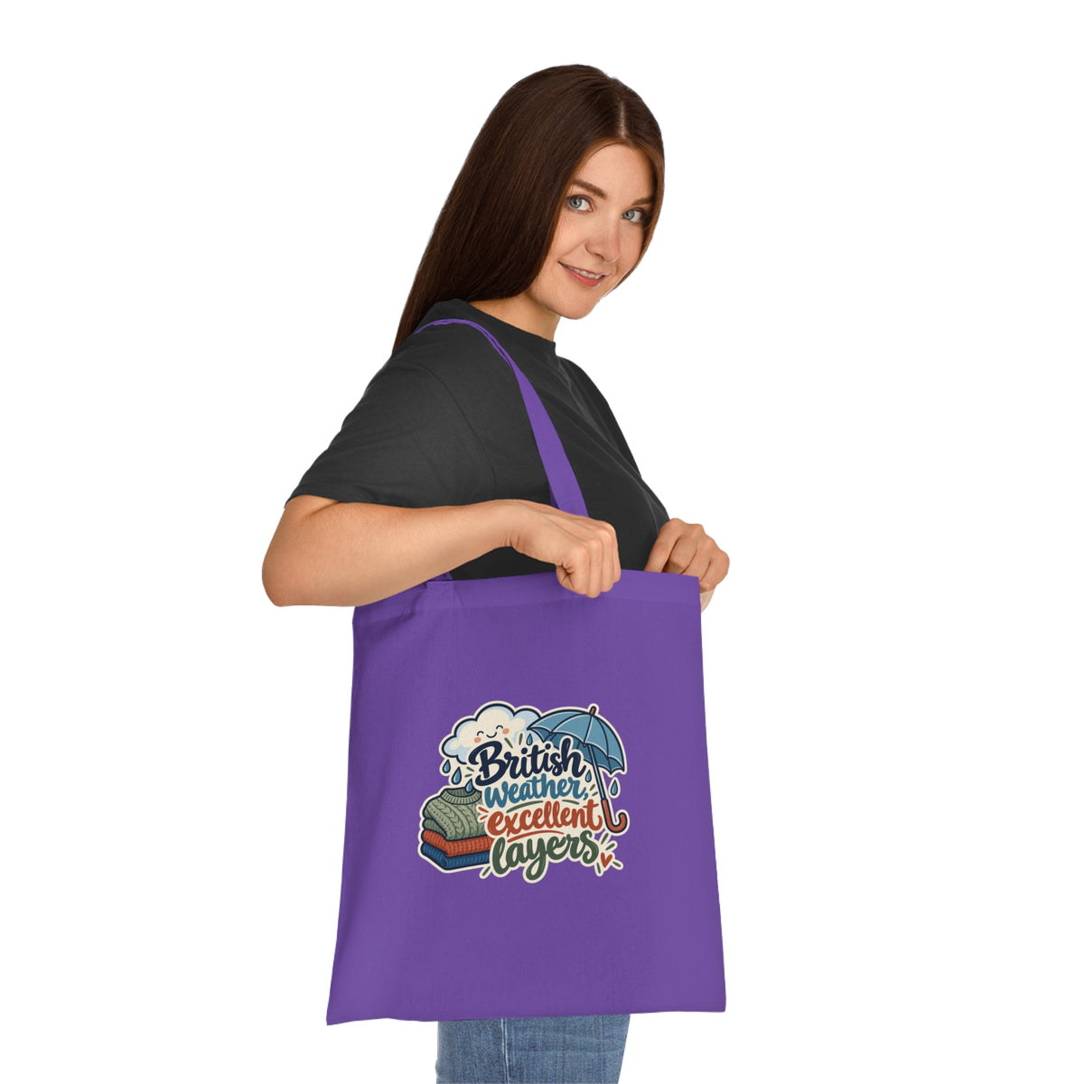 British weather, excellent layers | Original Tote Gift | Banterpip