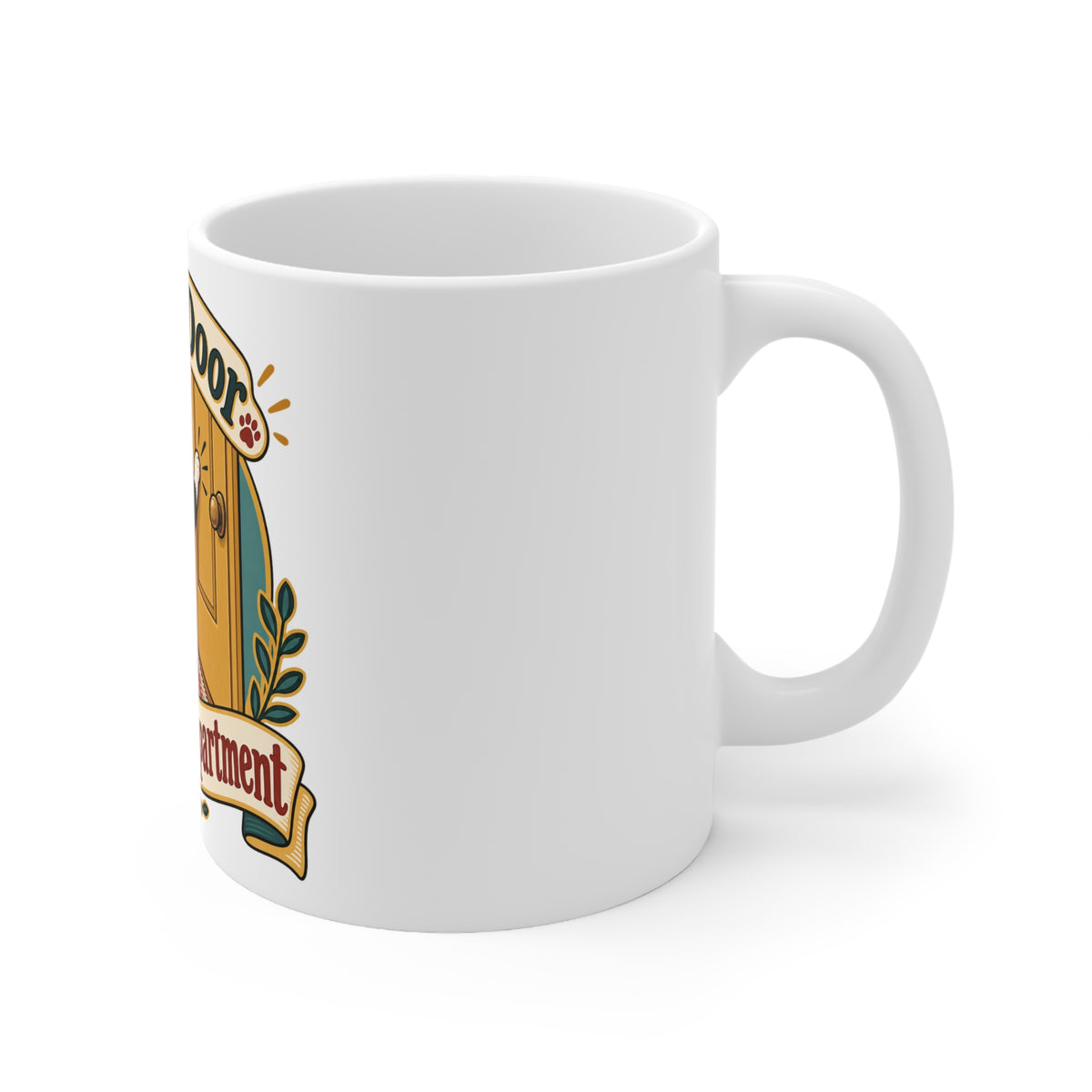 Closed Door Complaint Department | Funny Cat Owner Mug | Banterpip