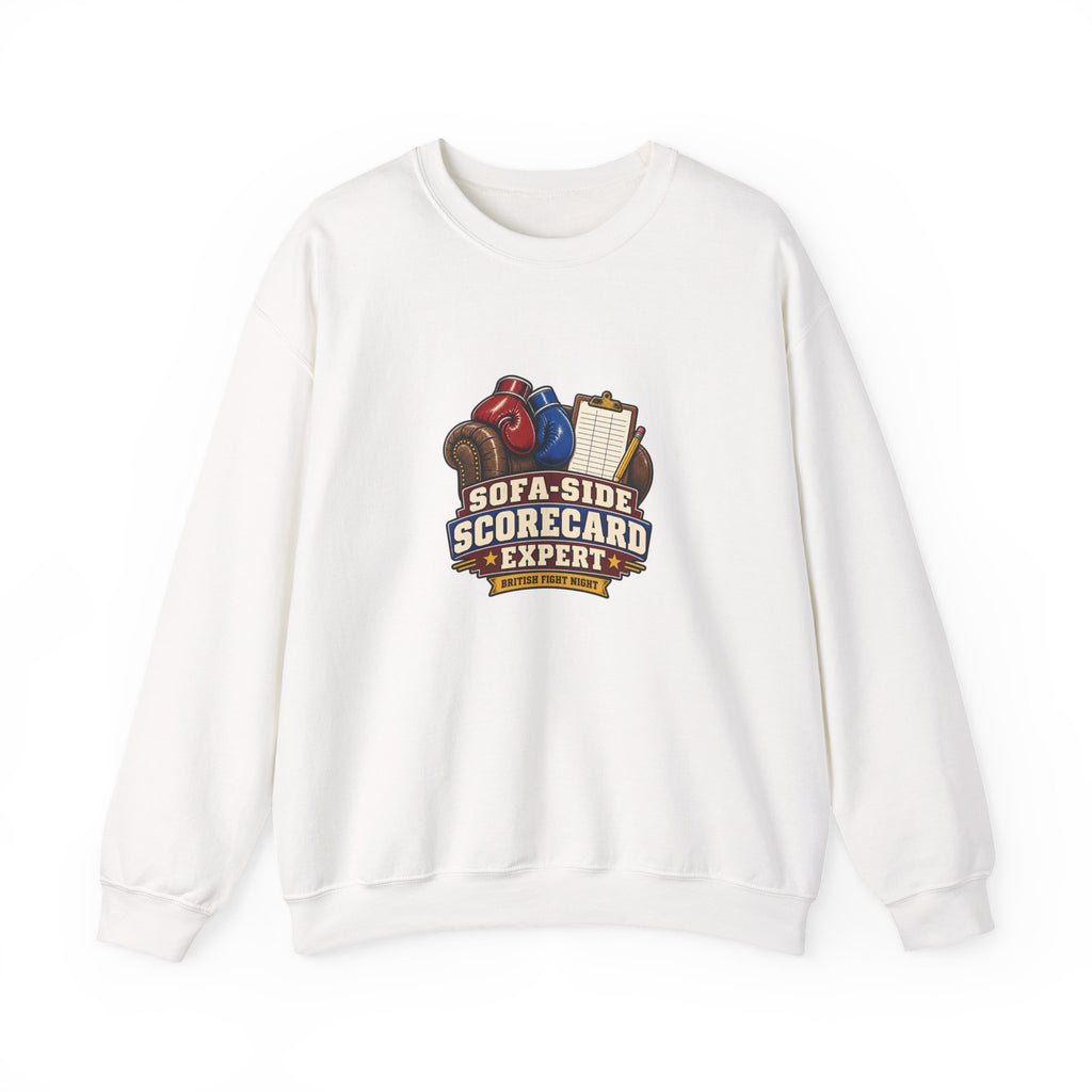 Sofa-Side Scorecard Expert | British Fight Night Sweatshirt | Banterpip
