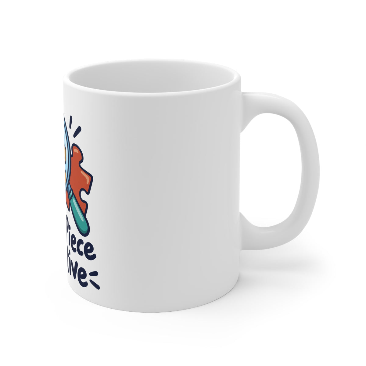Jigsaw Piece Detective | Original Mug Gift | Banterpip