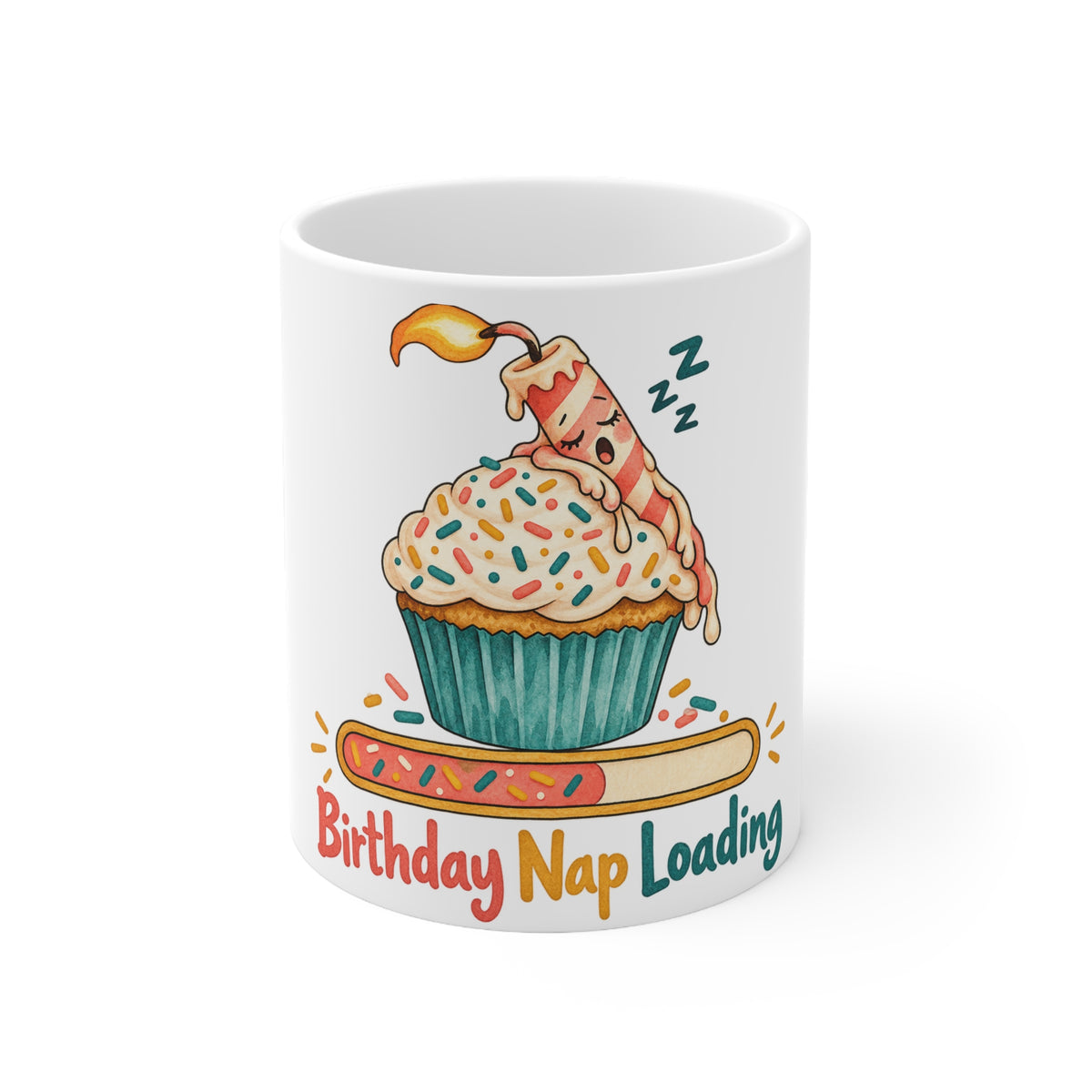 Birthday Nap Loading | Funny Birthday Mug Gift | Banterpip