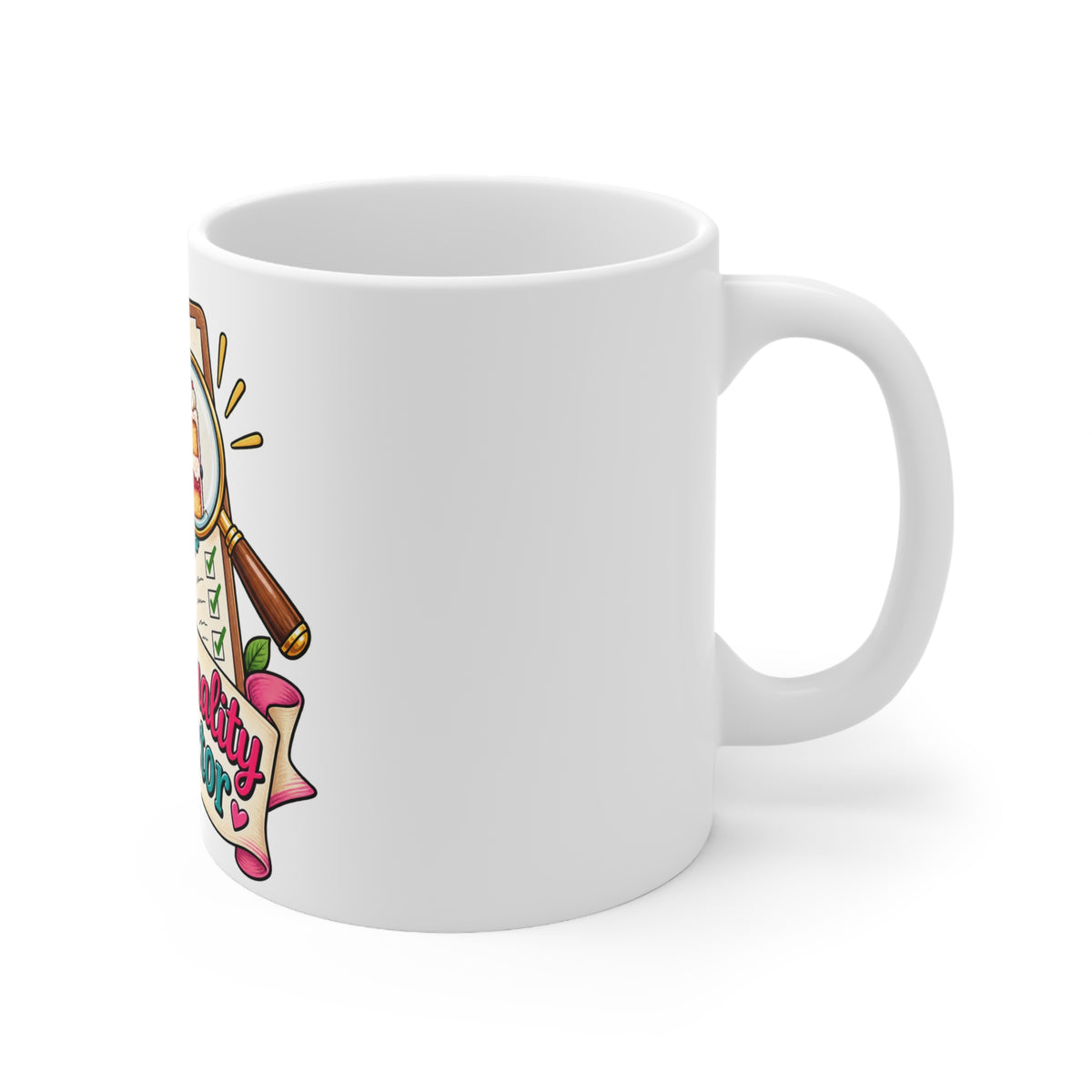 Cake Quality Inspector | Funny Birthday Mug Gift | Banterpip