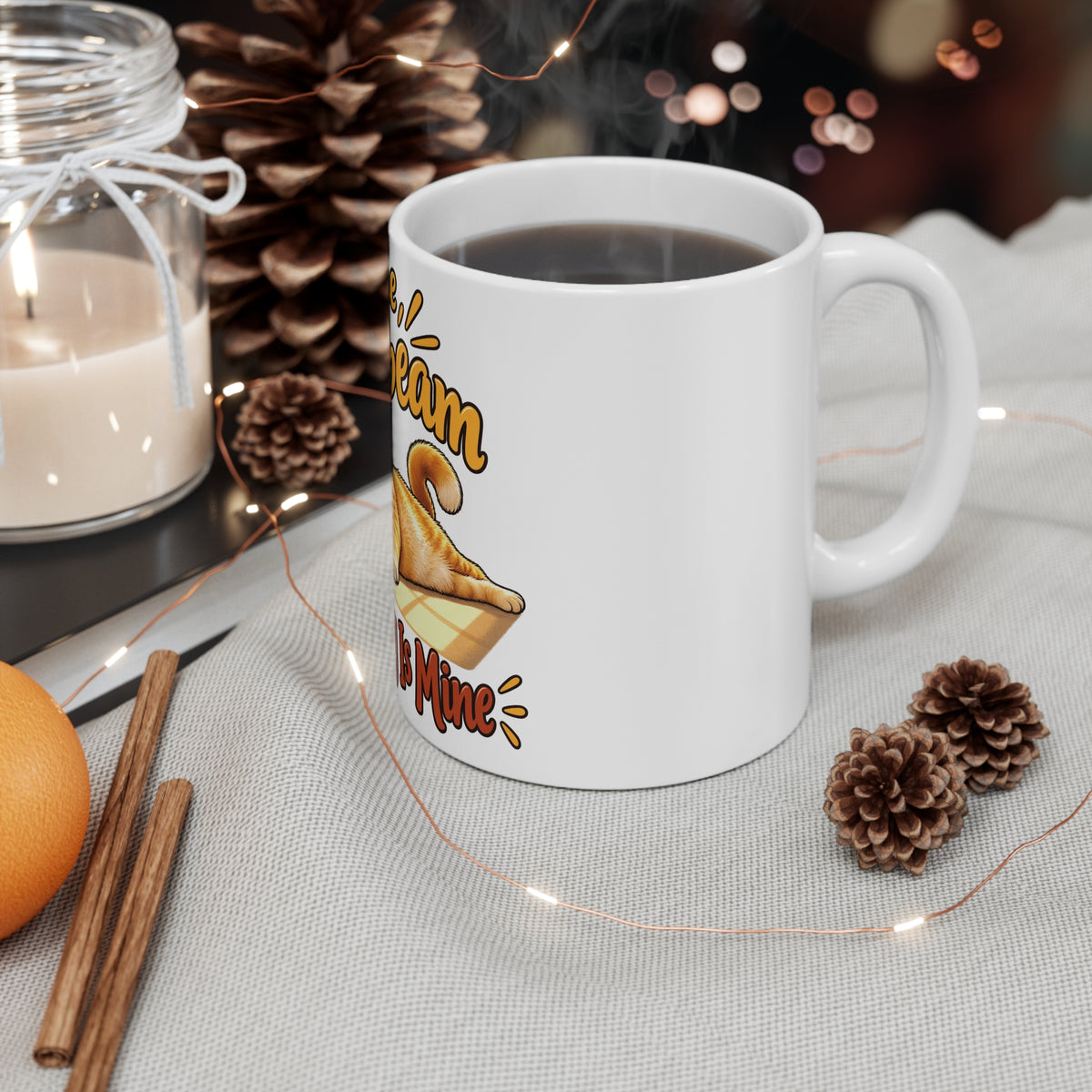 The Sunbeam Booking Is Mine | Funny Cat Owner Mug | Banterpip