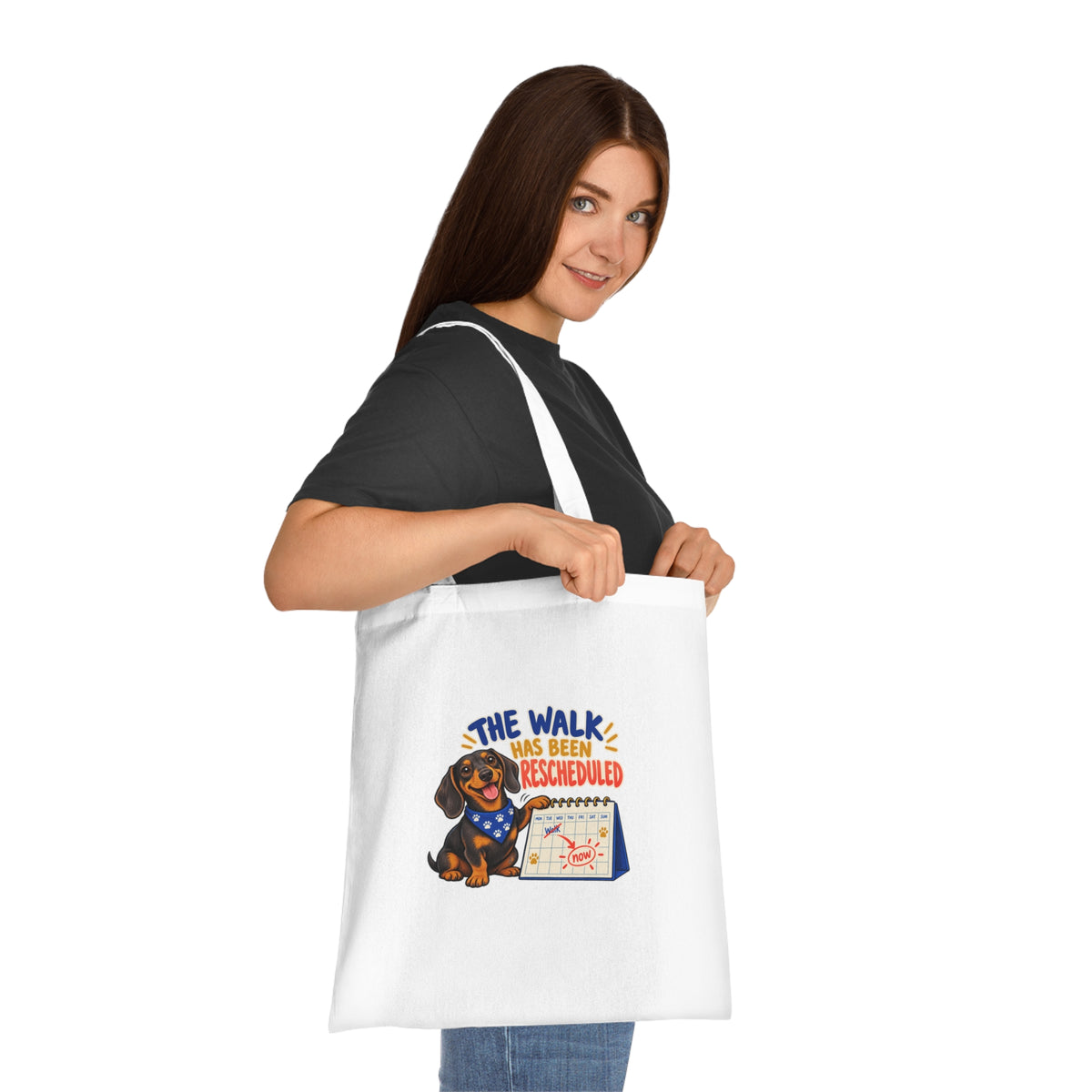 The Walk Has Been Rescheduled | Dog Owner Tote Bag Gift | Banterpip