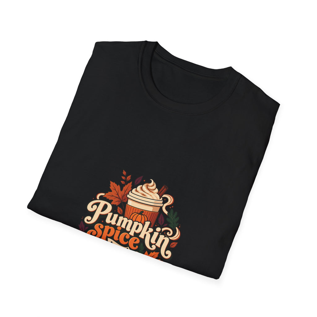 Pumpkin Spice and Questionable Advice T-Shirt | Funny Autumn Coffee Gift | Banterpip