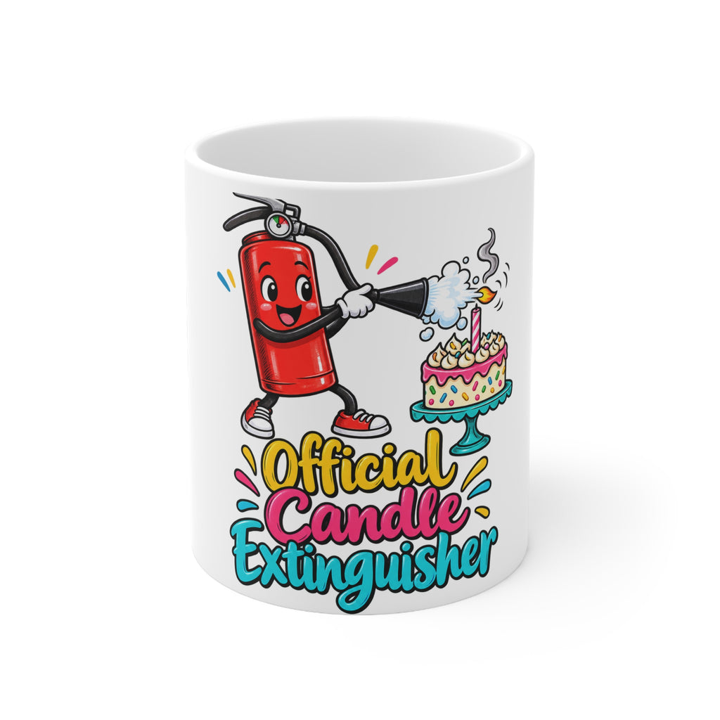 Official Candle Extinguisher | Funny Birthday Mug Gift | Banterpip