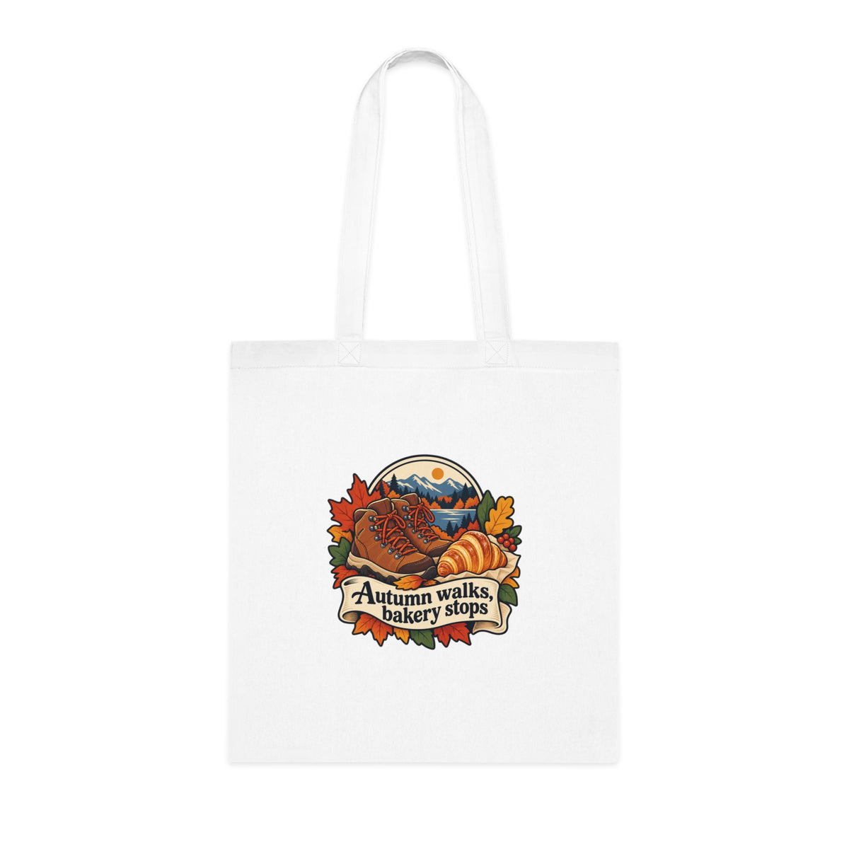 Autumn walks, bakery stops | Original Tote Gift | Banterpip