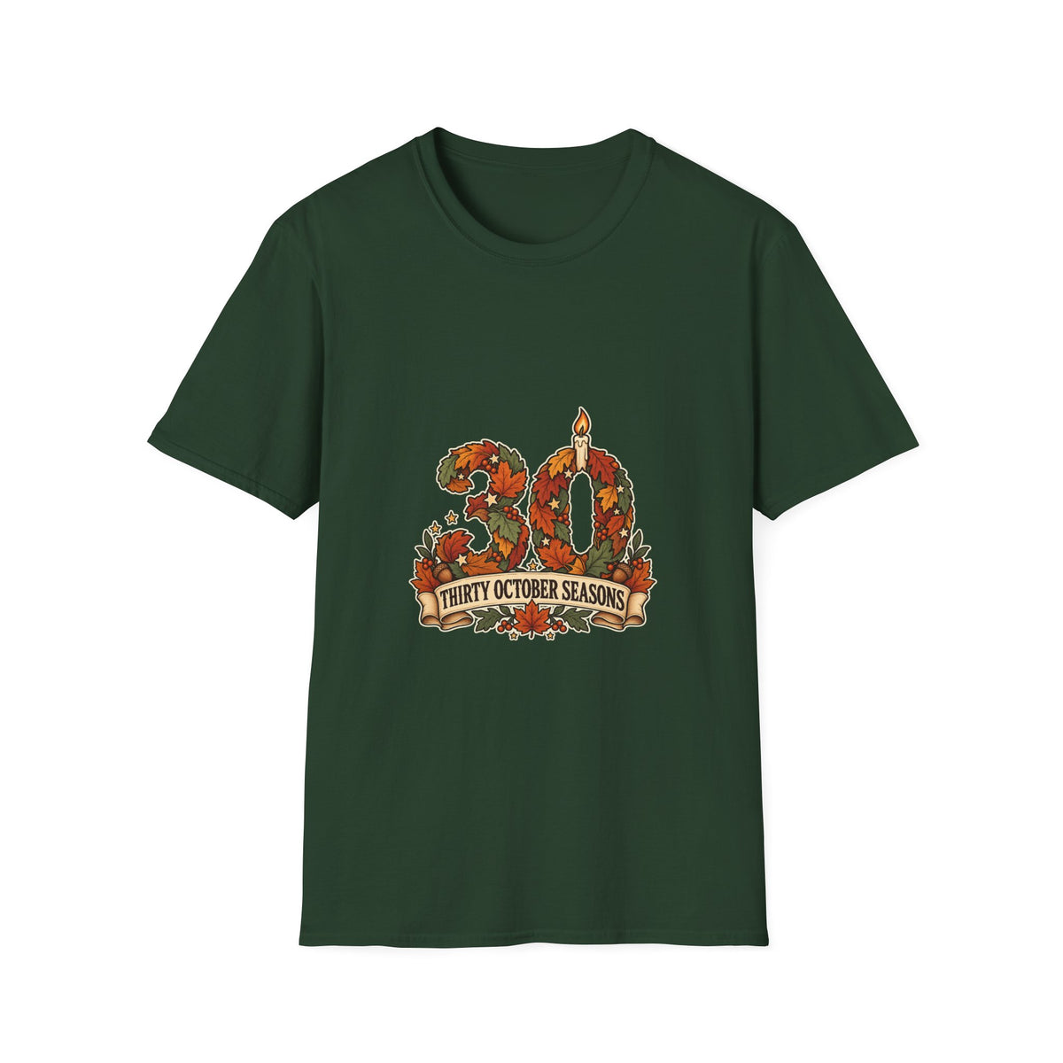 Thirty October Seasons | 30th Birthday T-Shirt | Banterpip
